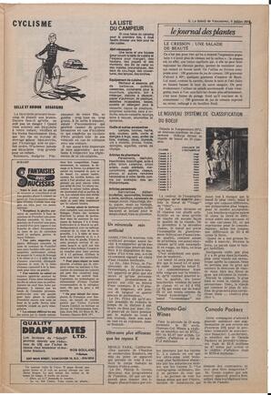 Le Soleil de Vancouver, July 6, 1973, page 9