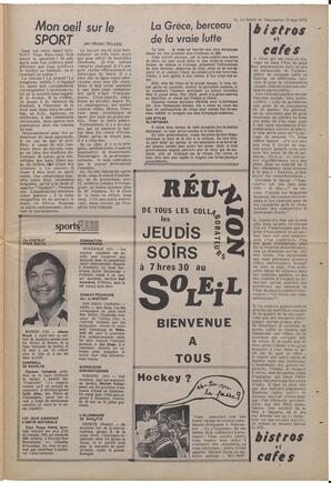 Le Soleil de Vancouver, April 11, 1973, page 11