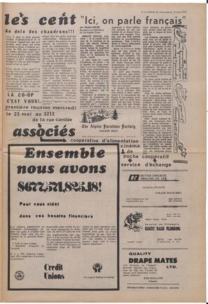 Le Soleil de Vancouver, April 11, 1973, page 9