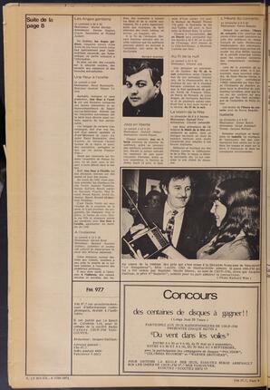 Le Soleil de Vancouver, June 4, 1971, page 4