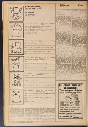 Le Soleil de Vancouver, March 12, 1971, page 10