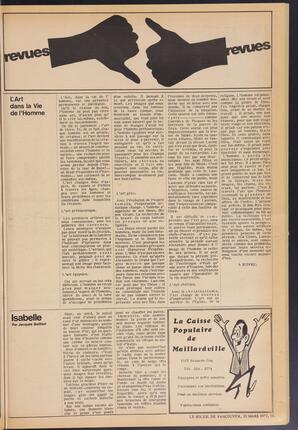 Le Soleil de Vancouver, March 12, 1971, page 9