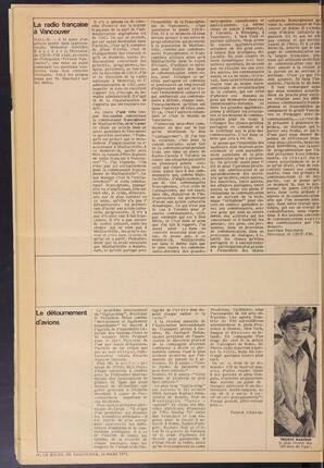 Le Soleil de Vancouver, March 12, 1971, page 4