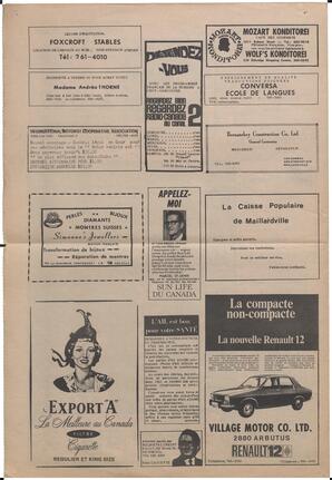 Le Soleil de Vancouver, January 1, 1971, page 4