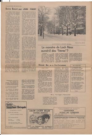 Le Soleil de Vancouver, December 4, 1970, page 8