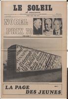 Le Soleil de Vancouver, November 13, 1970