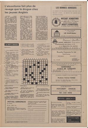 Le Soleil de Vancouver, November 13, 1970, page 11