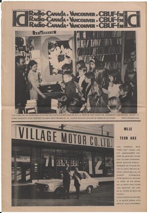 Le Soleil de Vancouver, November 13, 1970, page 8