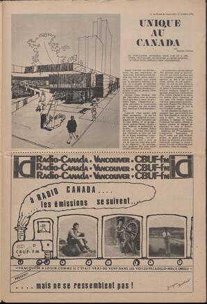 Le Soleil de Vancouver, October 16, 1970, page 9