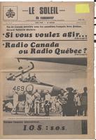 Le Soleil de Vancouver, August 14, 1970