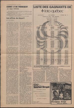 Le Soleil de Vancouver, August 7, 1970, page 8