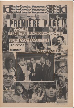 Le Soleil de Vancouver, June 19, 1970, page 7
