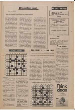 Le Soleil de Vancouver, June 12, 1970, page 11