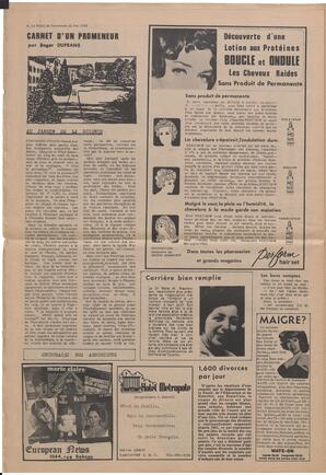 Le Soleil de Vancouver, May 22, 1970, page 8
