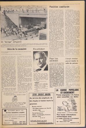 Le Soleil de Vancouver, May 15, 1970, page 3