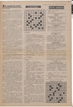 Le Soleil de Vancouver, April 3, 1970, page 11