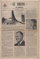 Le Soleil de Vancouver, March 27, 1970