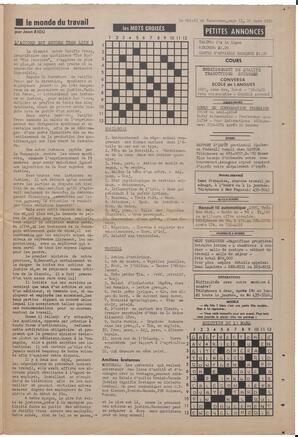 Le Soleil de Vancouver, March 20, 1970, page 11