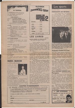 Le Soleil de Vancouver, March 13, 1970, page 12