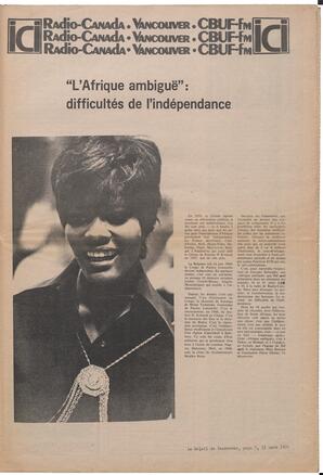 Le Soleil de Vancouver, March 13, 1970, page 7