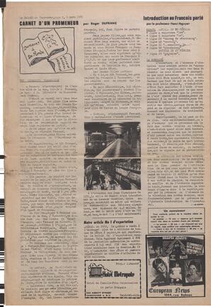 Le Soleil de Vancouver, March 6, 1970, page 8