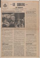 Le Soleil de Vancouver, February 20, 1970