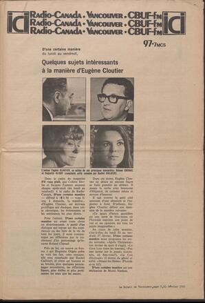 Le Soleil de Vancouver, February 20, 1970, page 7