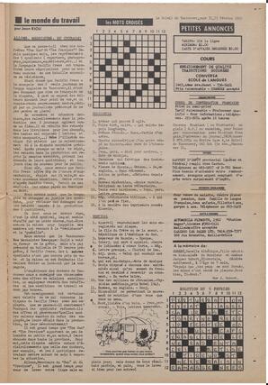 Le Soleil de Vancouver, February 13, 1970, page 11