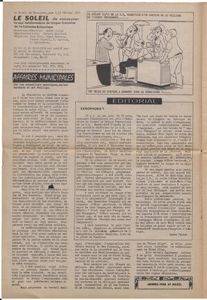 Le Soleil de Vancouver, February 13, 1970, page 2