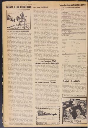 Le Soleil de Vancouver, January 30, 1970, page 8