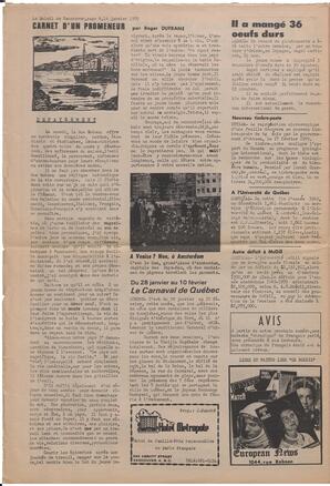 Le Soleil de Vancouver, January 16, 1970, page 8