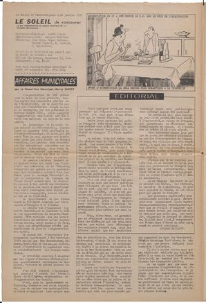 Le Soleil de Vancouver, January 16, 1970, page 2