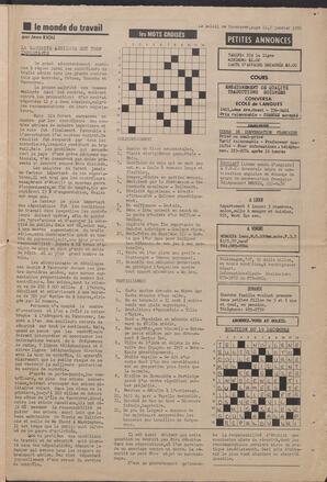 Le Soleil de Vancouver, January 2, 1970, page 11