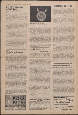 Le Soleil de Vancouver, January 2, 1970, page 4