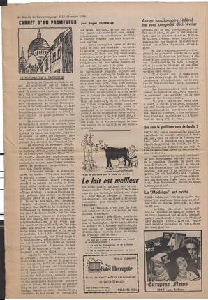 Le Soleil de Vancouver, December 12, 1969, page 8