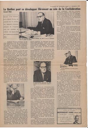 Le Soleil de Vancouver, December 5, 1969, page 5