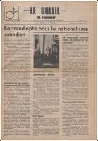 Le Soleil de Vancouver, November 21, 1969