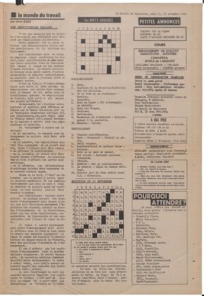 Le Soleil de Vancouver, November 21, 1969, page 11