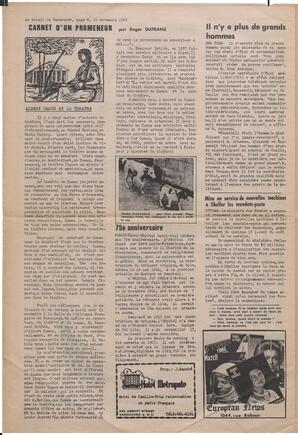 Le Soleil de Vancouver, November 21, 1969, page 8