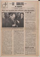 Le Soleil de Vancouver, November 14, 1969