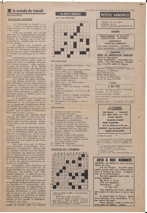 Le Soleil de Vancouver, November 14, 1969, page 11