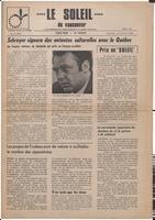 Le Soleil de Vancouver, October 31, 1969