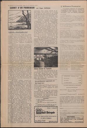 Le Soleil de Vancouver, October 31, 1969, page 8