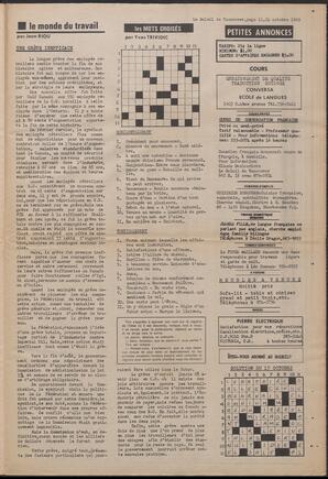 Le Soleil de Vancouver, October 24, 1969, page 11
