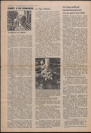 Le Soleil de Vancouver, October 24, 1969, page 8