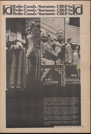 Le Soleil de Vancouver, October 24, 1969, page 7