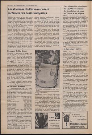 Le Soleil de Vancouver, October 24, 1969, page 4