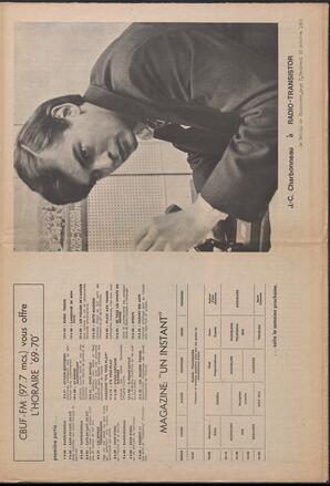 Le Soleil de Vancouver, October 10, 1969, page 7