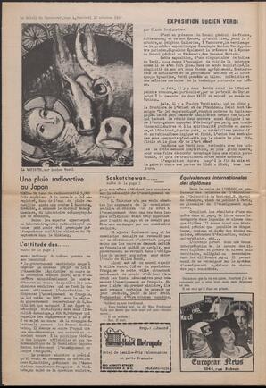 Le Soleil de Vancouver, October 10, 1969, page 4