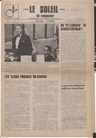 Le Soleil de Vancouver, September 26, 1969